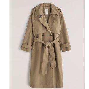 Abercrombie Trench Coat NWT